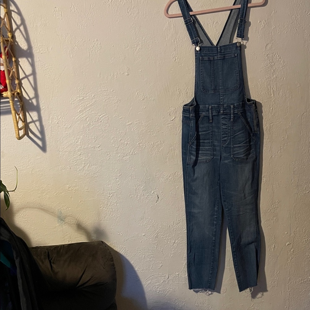 Madewell Blue Denim Jeans Overalls